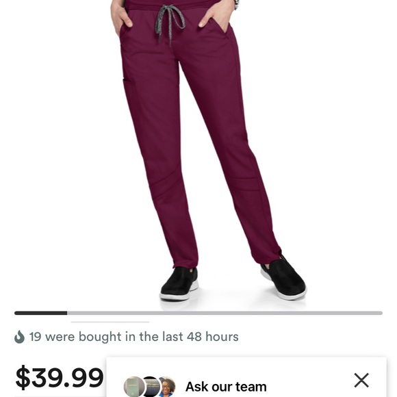 Greys Anatomy Scrub Bundle Size Small-XS-Small Tall - Picture 3 of 6